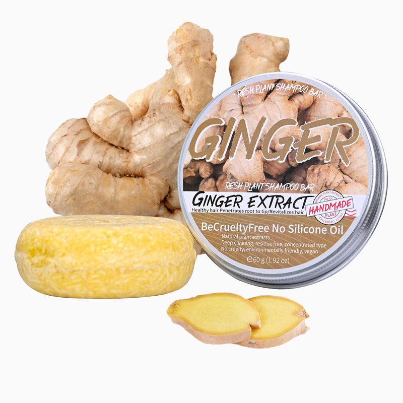 Castor Oil Soap - Shampoo soap Ginger solid shampoo bar