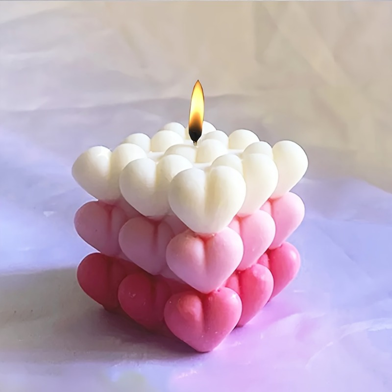 Soap Making Formula - New Heart-shaped Magic Ball Silicone Candle