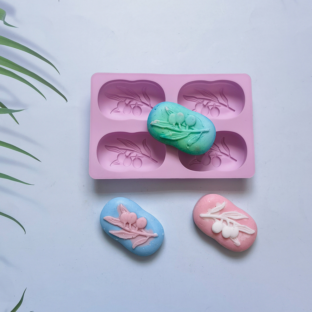 4 Cavities Oval Olive Tree Sil - đánh giá và giá Soap Making Fragrance
