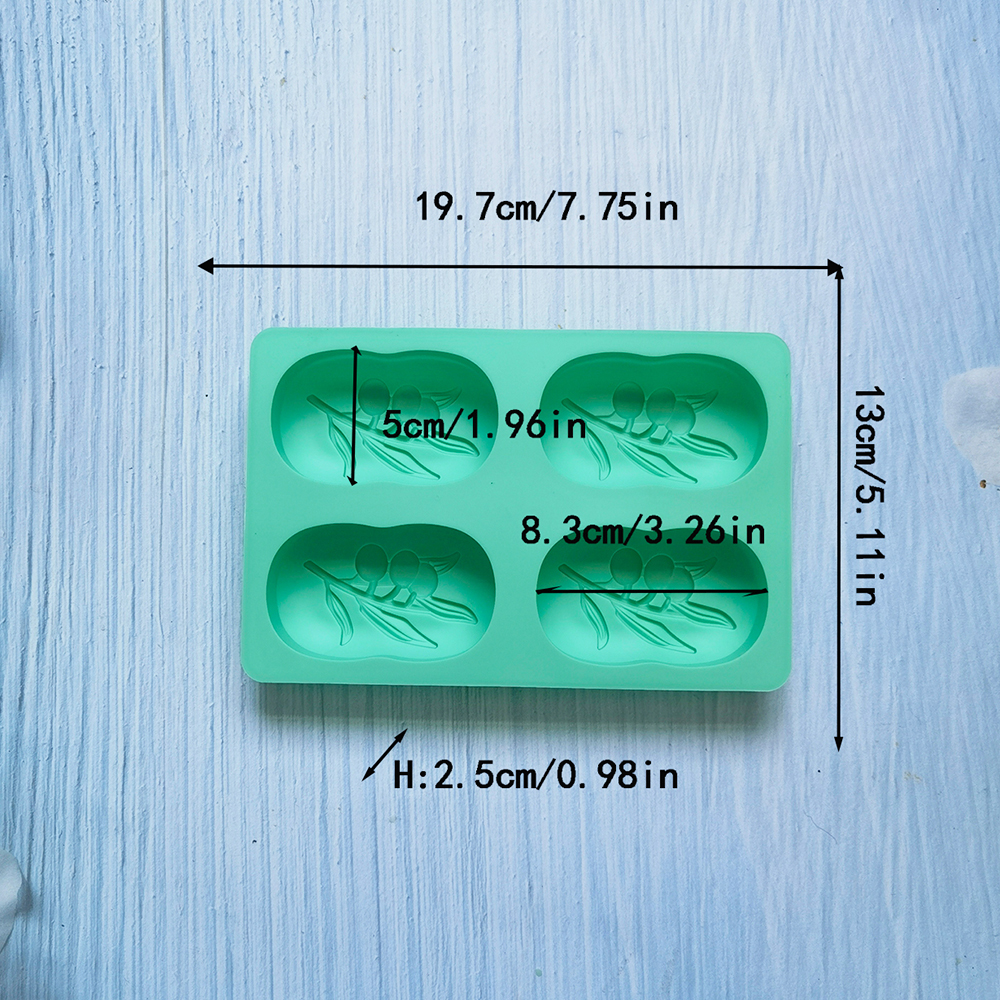 4 Cavities Oval Olive Tree Sil - đánh giá và giá Soap Making Fragrance