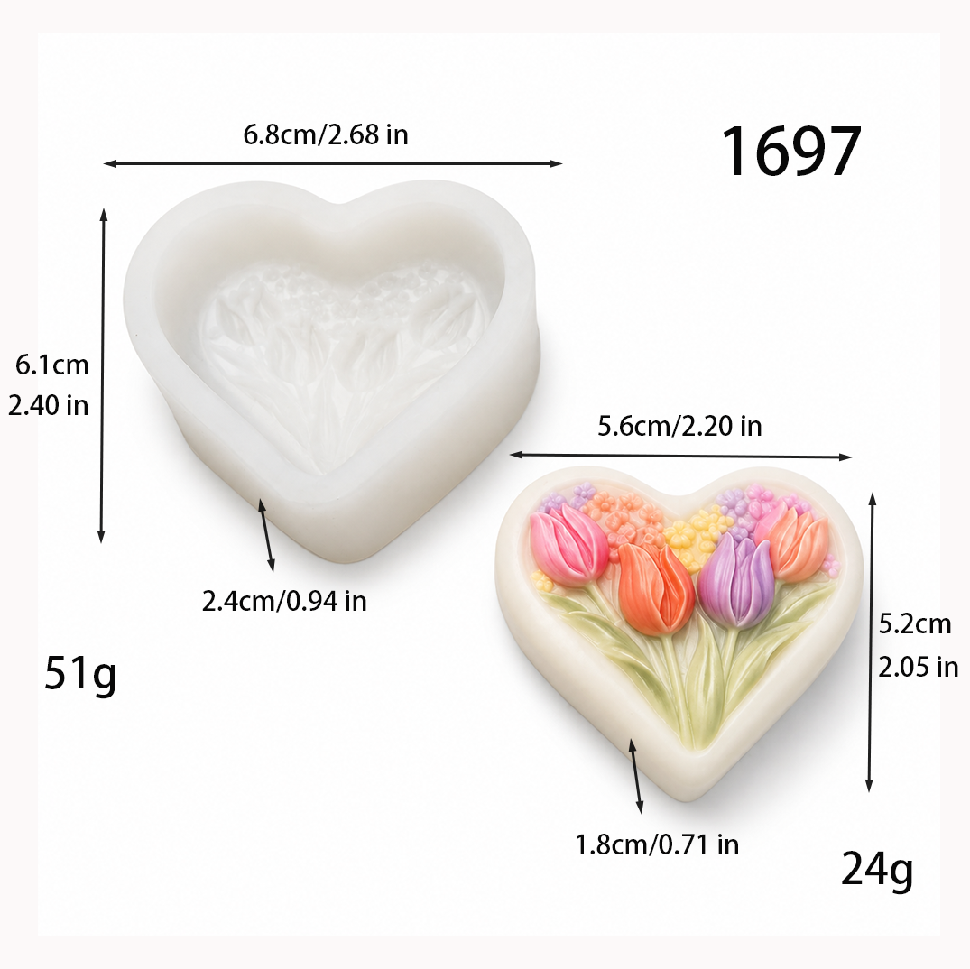 Wholesale Love Tulip  Silicone - đánh giá và giá Soap Making Wholesale Supplies