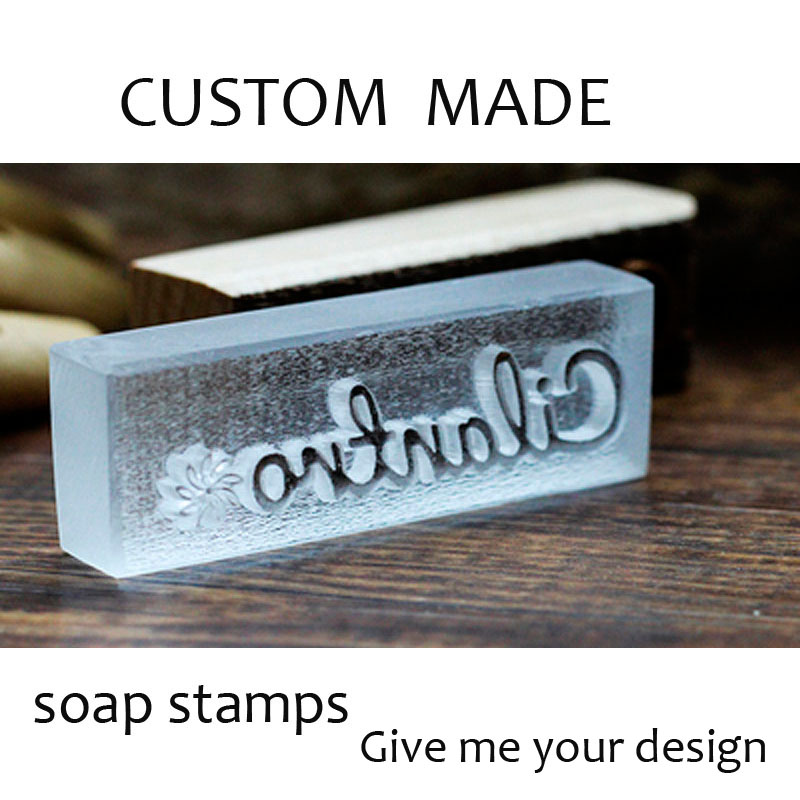 Custom Acrylic Clear Soap Stam - đánh giá và giá Soap Stamp Custom