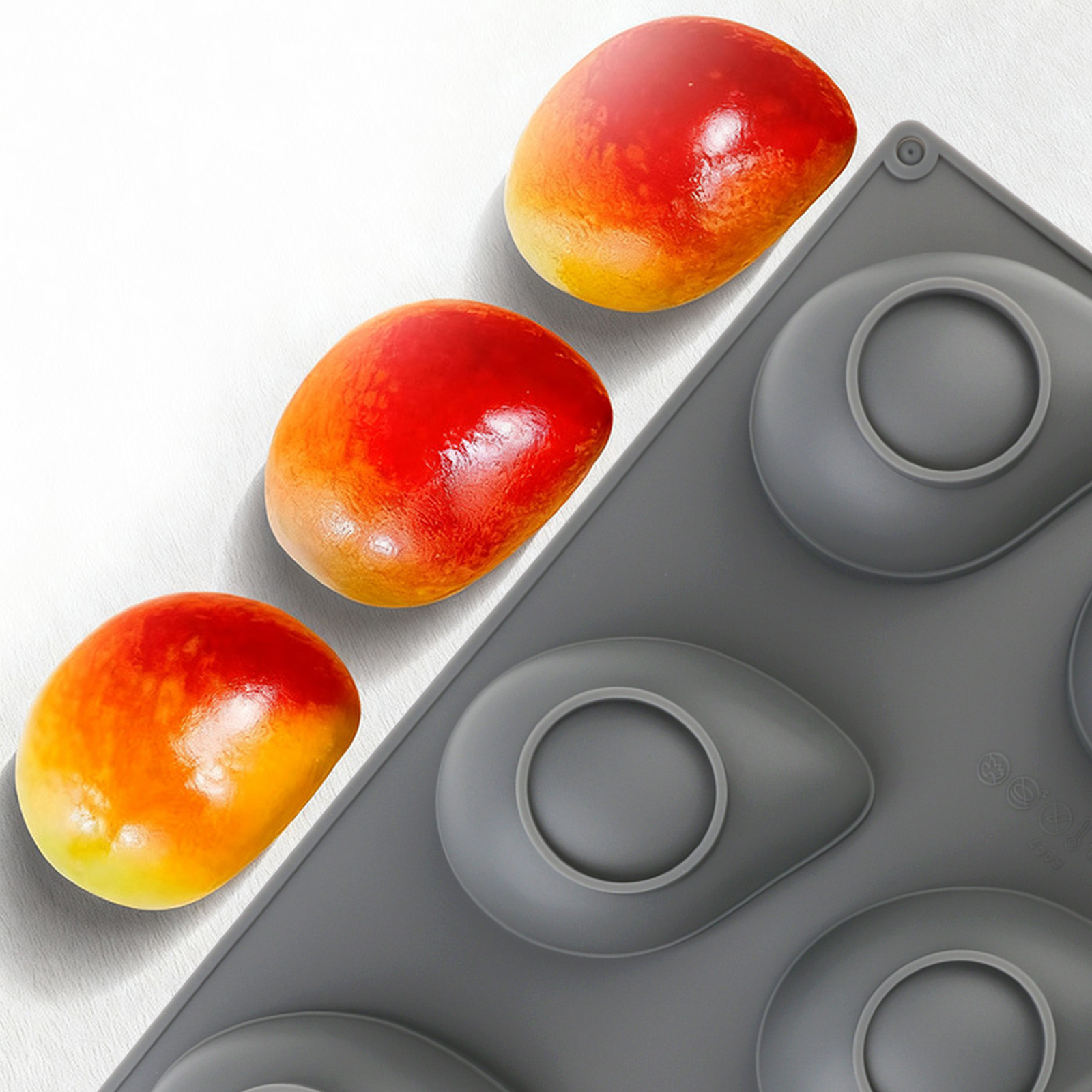 1pcs Gray Thick Silicone Mouss - đánh giá và giá Soap Making Formula
