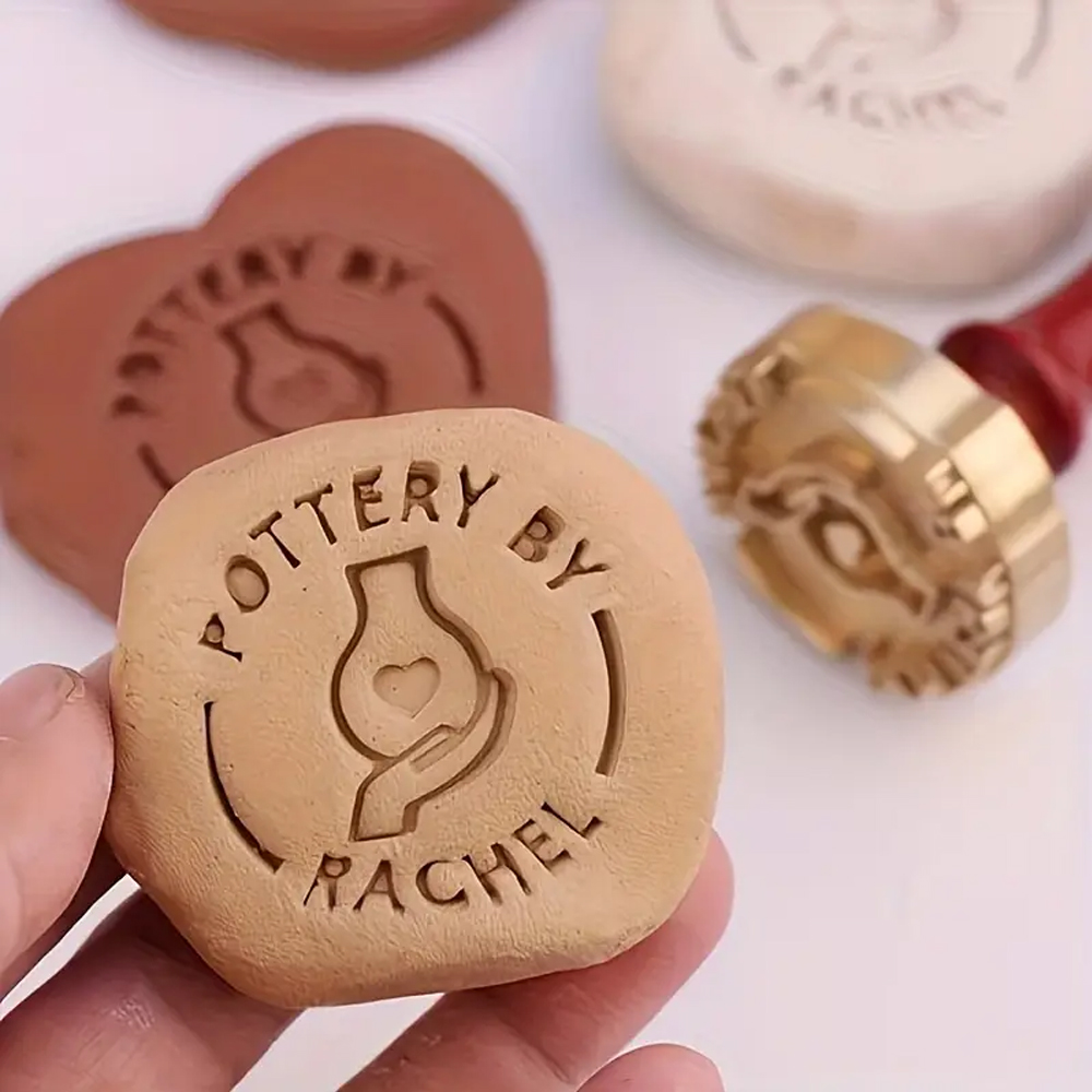 Custom Pottery Stamp for Clay  - đánh giá và giá Soap Stamp Custom