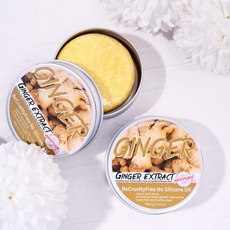 Shampoo soap Ginger solid sham - đánh giá và giá Castor Oil Soap