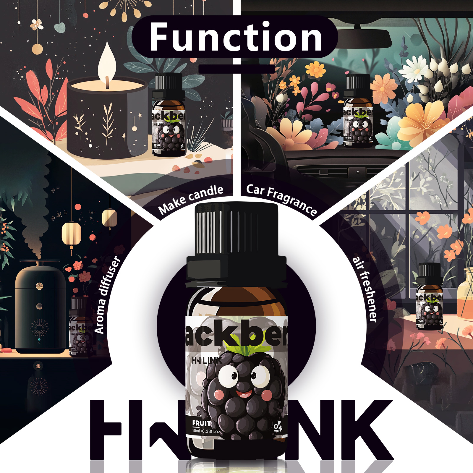 Blackberry Essential Oil Black - đánh giá và giá Soap Making Fragrance