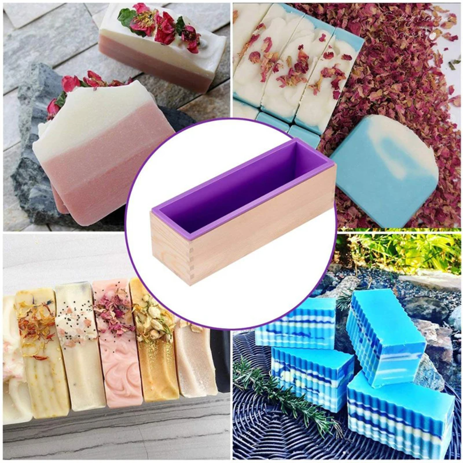 1200ML Silicone Soap Mold Rect - đánh giá và giá Soap Making Wholesale Supplies