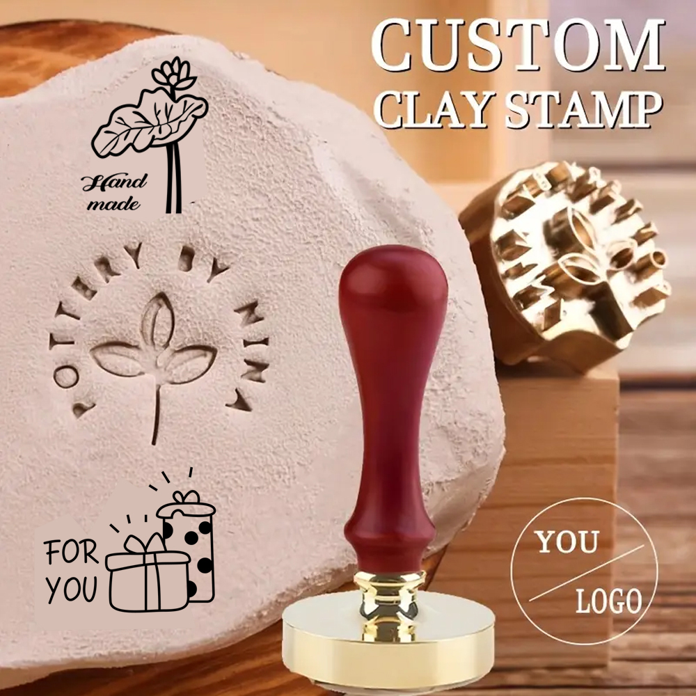 Custom Pottery Stamp Personali - đánh giá và giá Soap Stamp Custom
