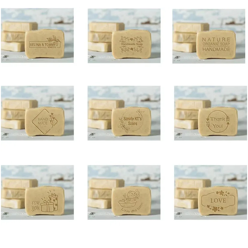 Custom Pottery Stamp Personali - đánh giá và giá Soap Stamp Custom