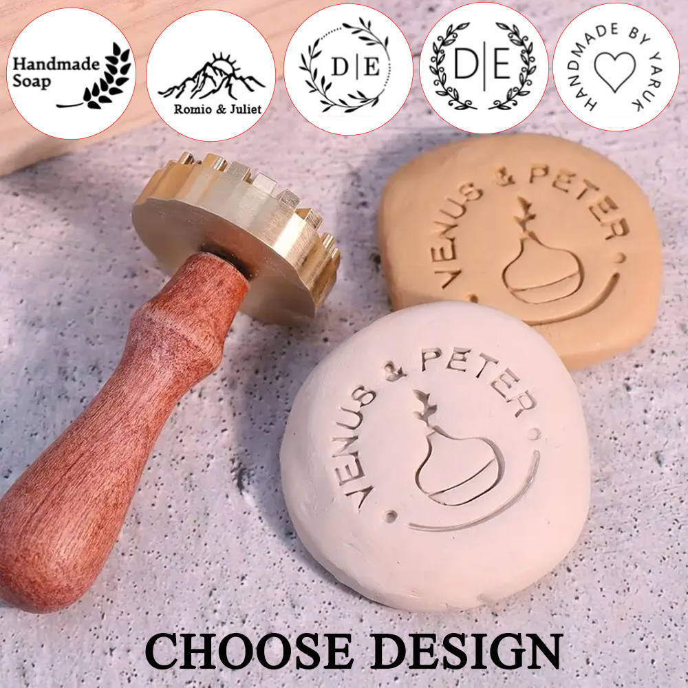 Custom Clay Stamp for Pottery  - đánh giá và giá Soap Stamp Custom