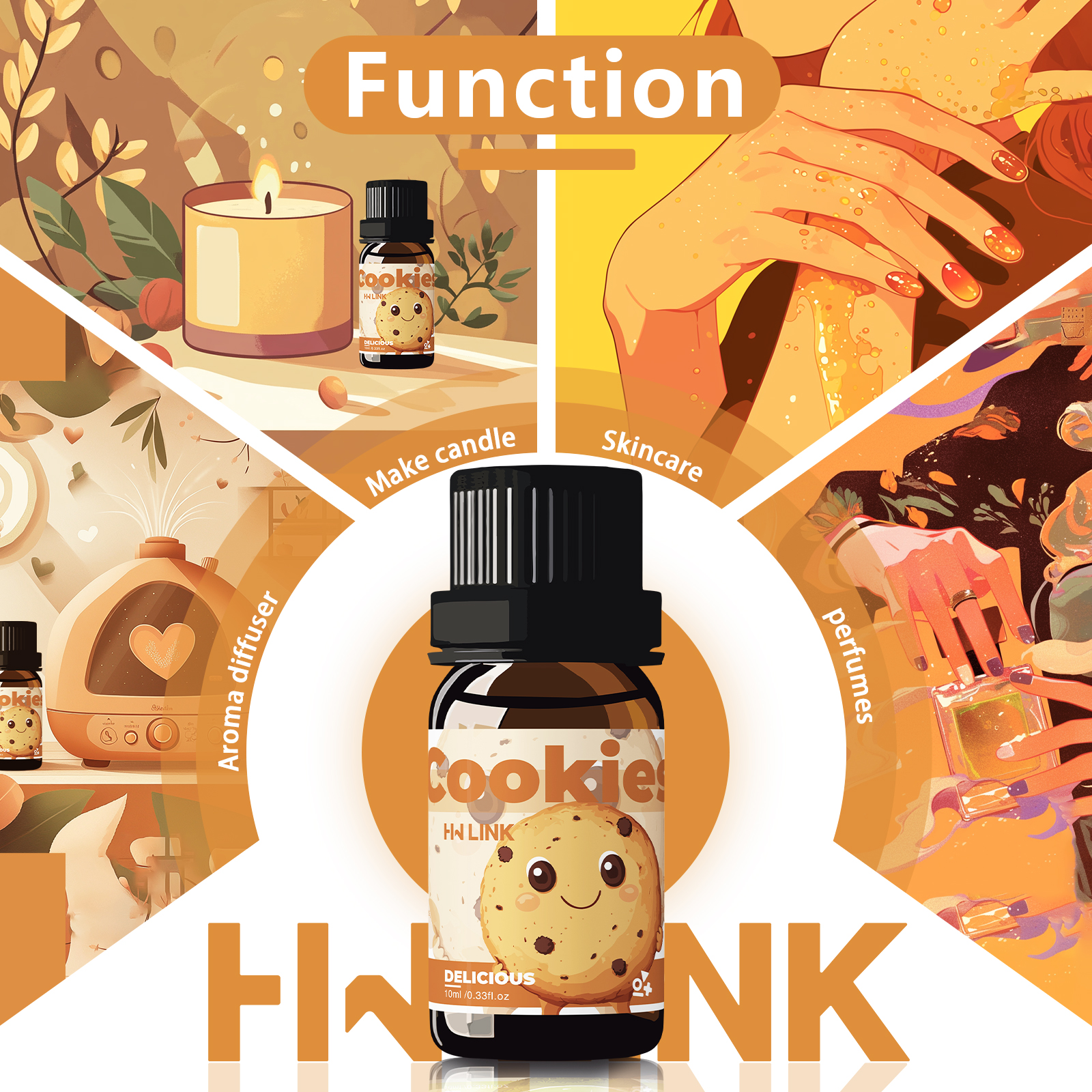 10ml Cookies Essential Oils Pe - đánh giá và giá Soap Making Fragrance
