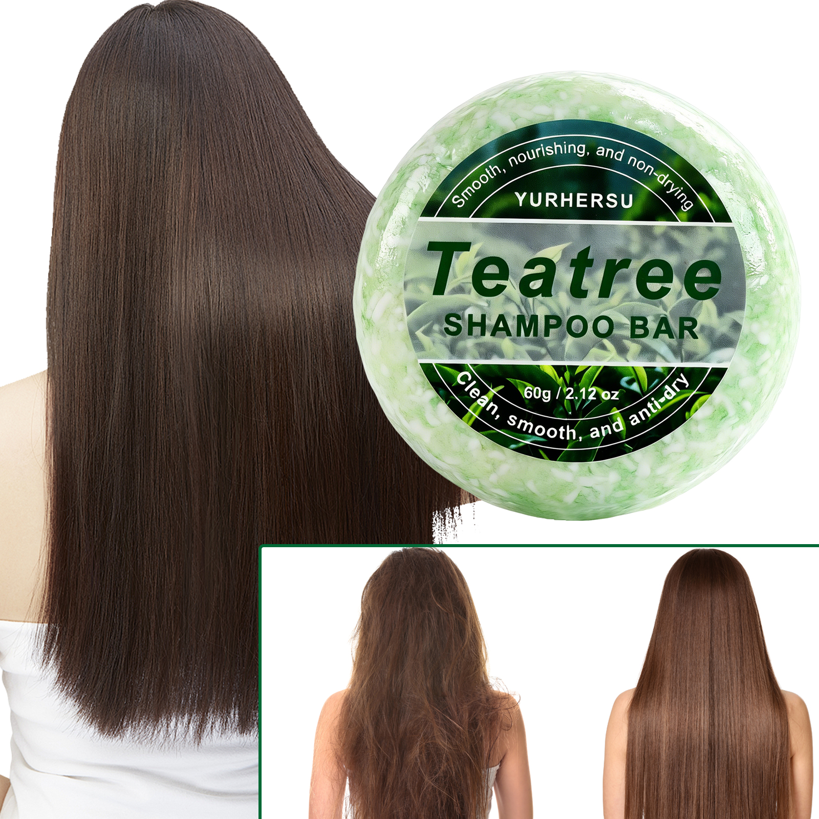 Natural Tea Tree Shampoo Bar O - đánh giá và giá Castor Oil Soap