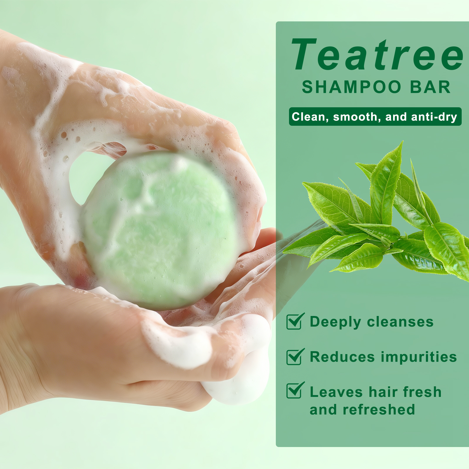Natural Tea Tree Shampoo Bar O - đánh giá và giá Castor Oil Soap