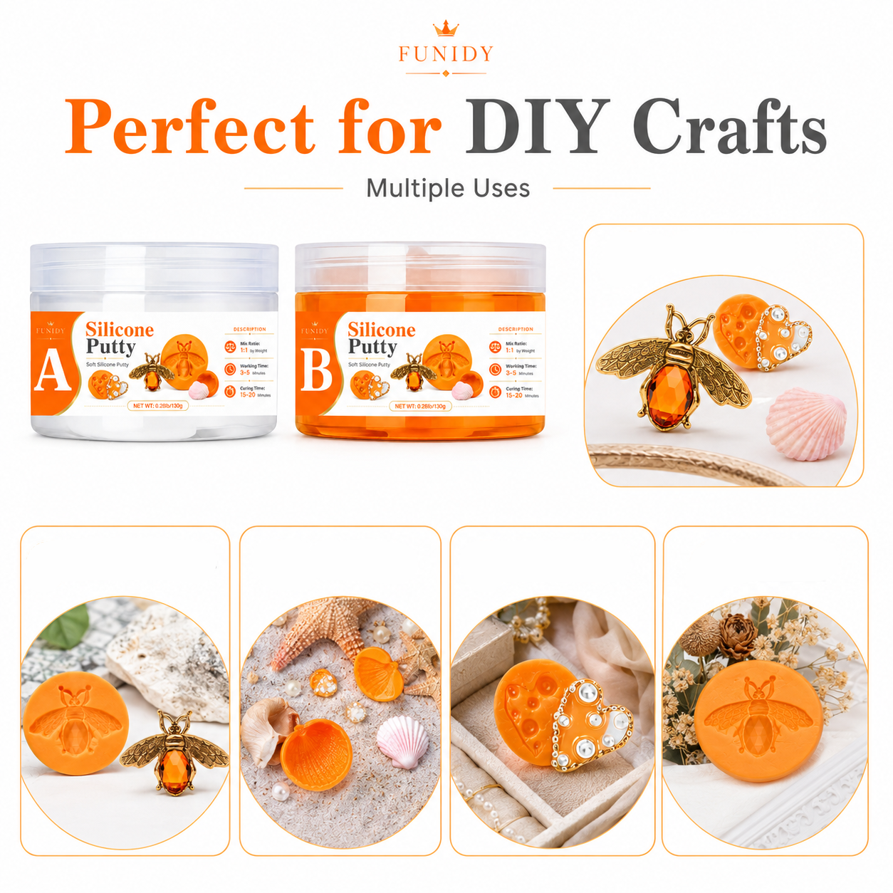 SILICONE PUTTY Making Kit, Fas - đánh giá và giá Soap Making Fragrance