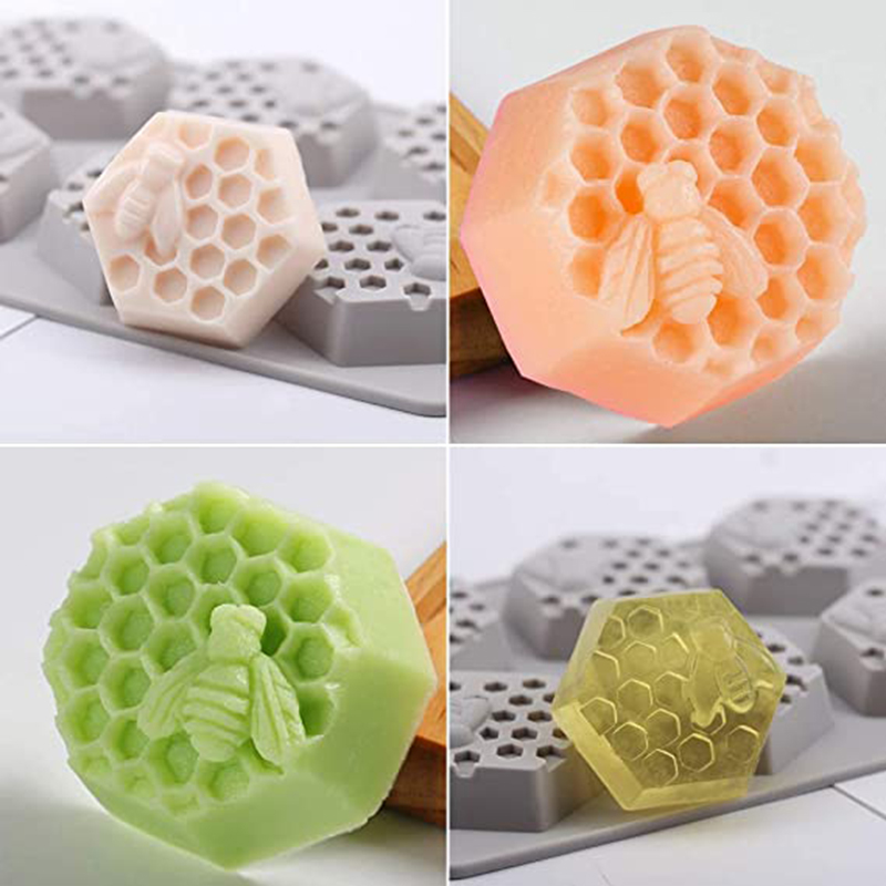 Honeycomb Soap Mold 3D Bumble  - đánh giá và giá Soap Making Items
