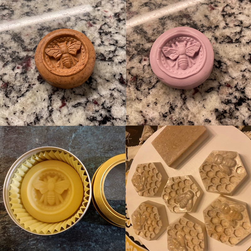 Honeycomb Soap Mold 3D Bumble  - đánh giá và giá Soap Making Items
