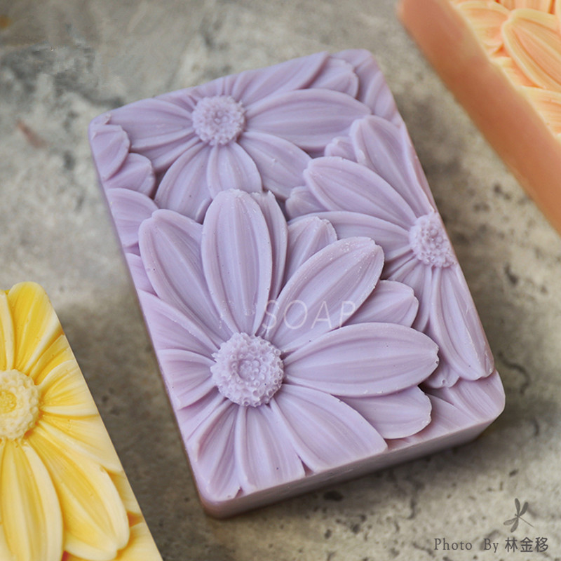 Newest!!!3d Elegant Sunflower  - đánh giá và giá Soap Making Items