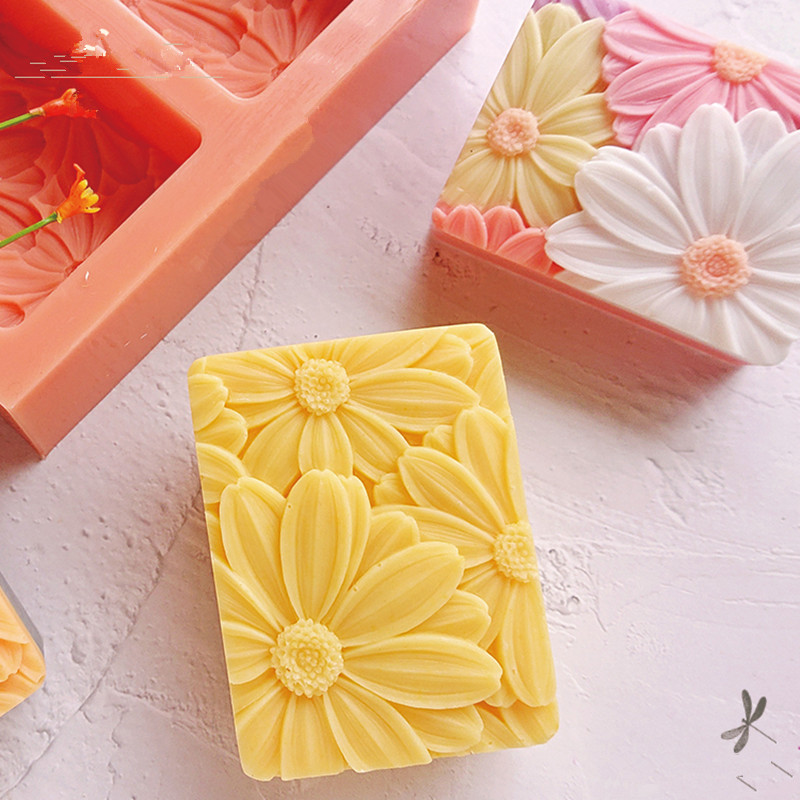 Newest!!!3d Elegant Sunflower  - đánh giá và giá Soap Making Items