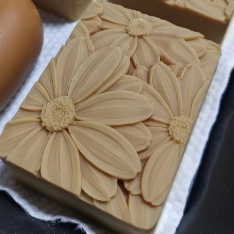 Newest!!!3d Elegant Sunflower  - đánh giá và giá Soap Making Items