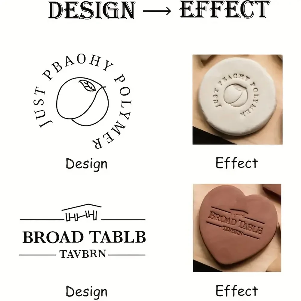 Custom Clay Stamp for Pottery  - đánh giá và giá Soap Stamp Custom