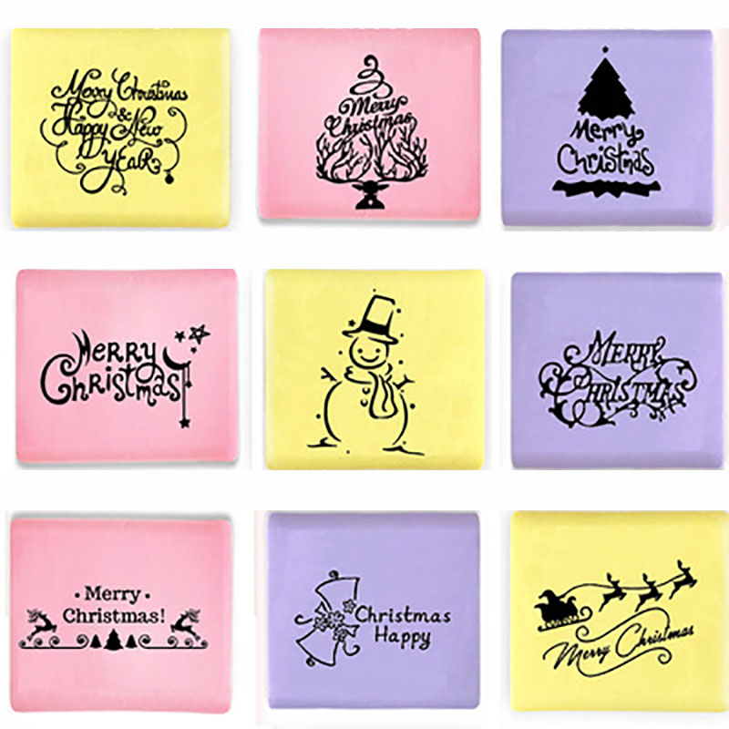 Handmade Xmas Series Acrylic C - đánh giá và giá Soap Stamp Custom