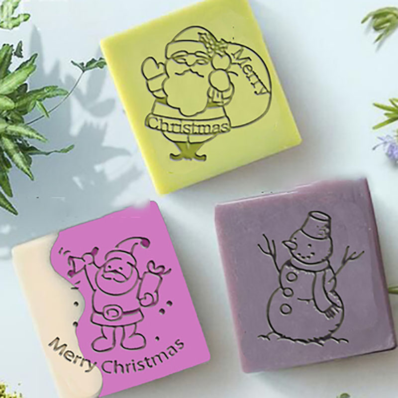 Handmade Xmas Series Acrylic C - đánh giá và giá Soap Stamp Custom