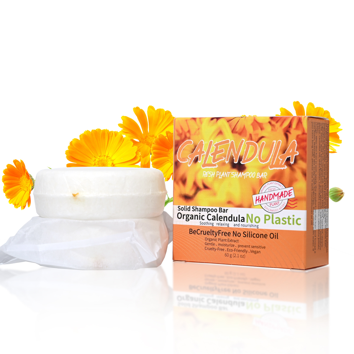 Calendula flower and plant ess - đánh giá và giá Castor Oil Soap