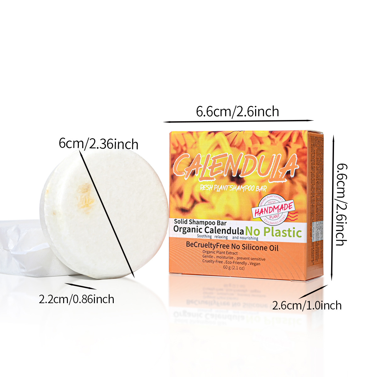Calendula flower and plant ess - đánh giá và giá Castor Oil Soap