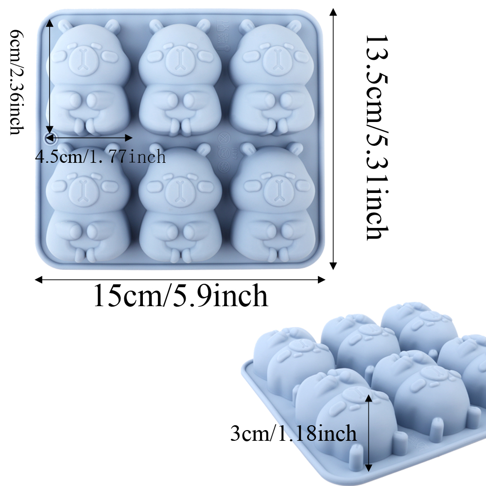 1 Silicone Cake Mold in the Sh - đánh giá và giá Soap Making Items