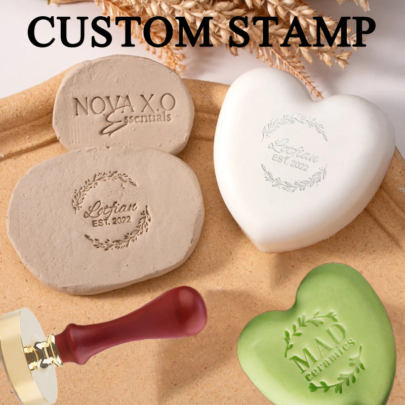 Personalized Pottery Stamp for - đánh giá và giá Soap Stamp Custom