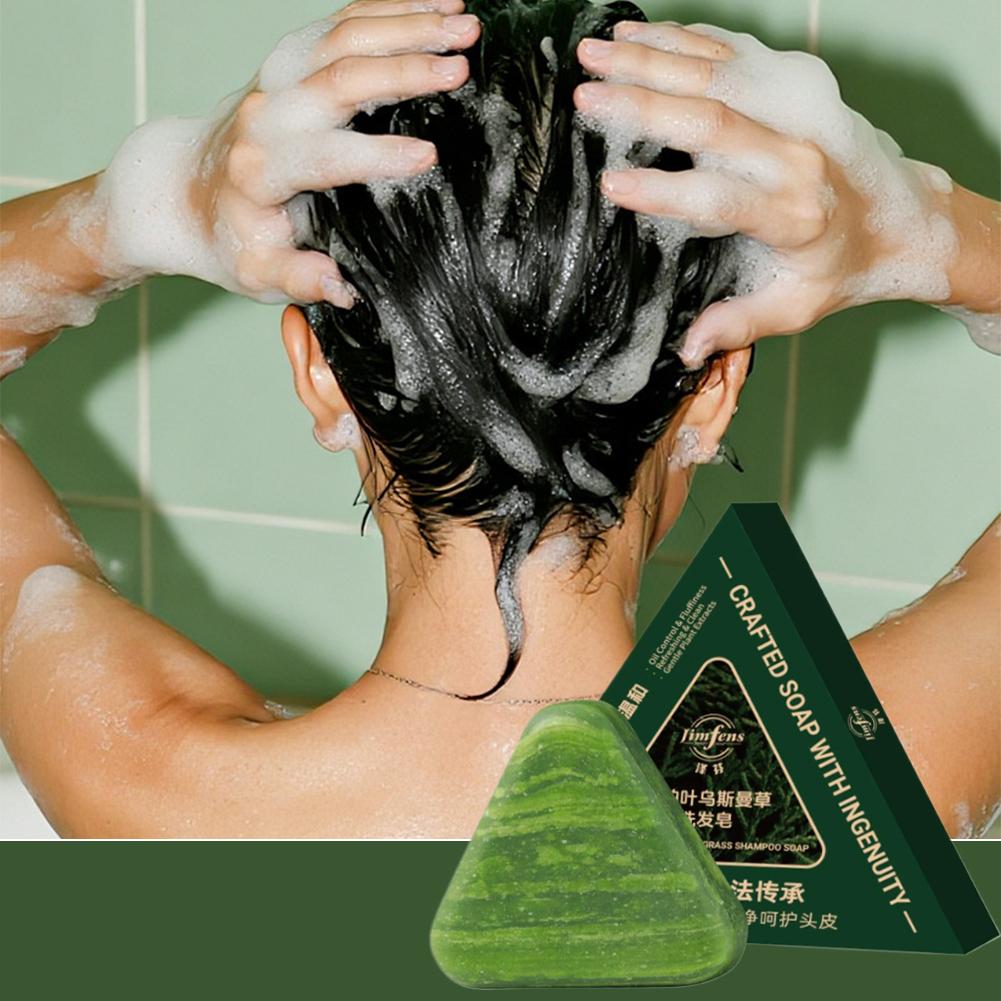 Usman Grass Shampoo Soap Cypre - đánh giá và giá Castor Oil Soap