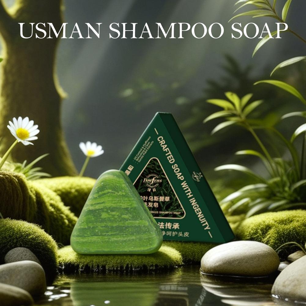 Usman Grass Shampoo Soap Cypre - đánh giá và giá Castor Oil Soap