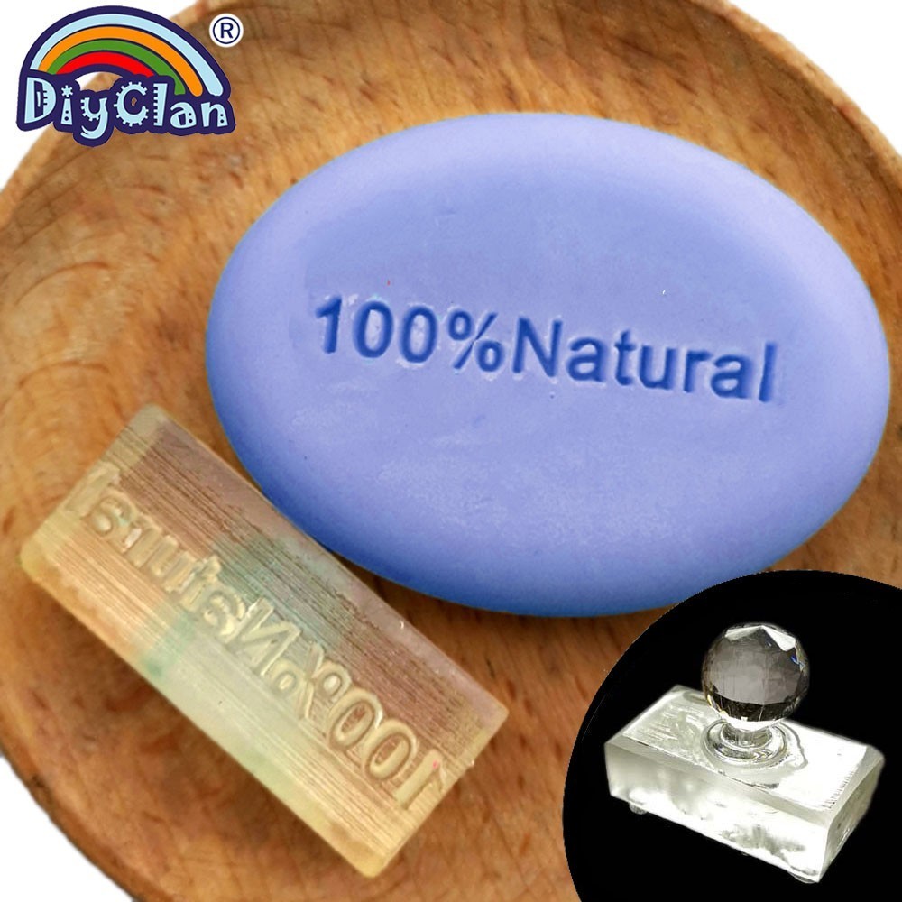 Handmade Resin Clear Soap Stam - đánh giá và giá Soap Stamp Custom