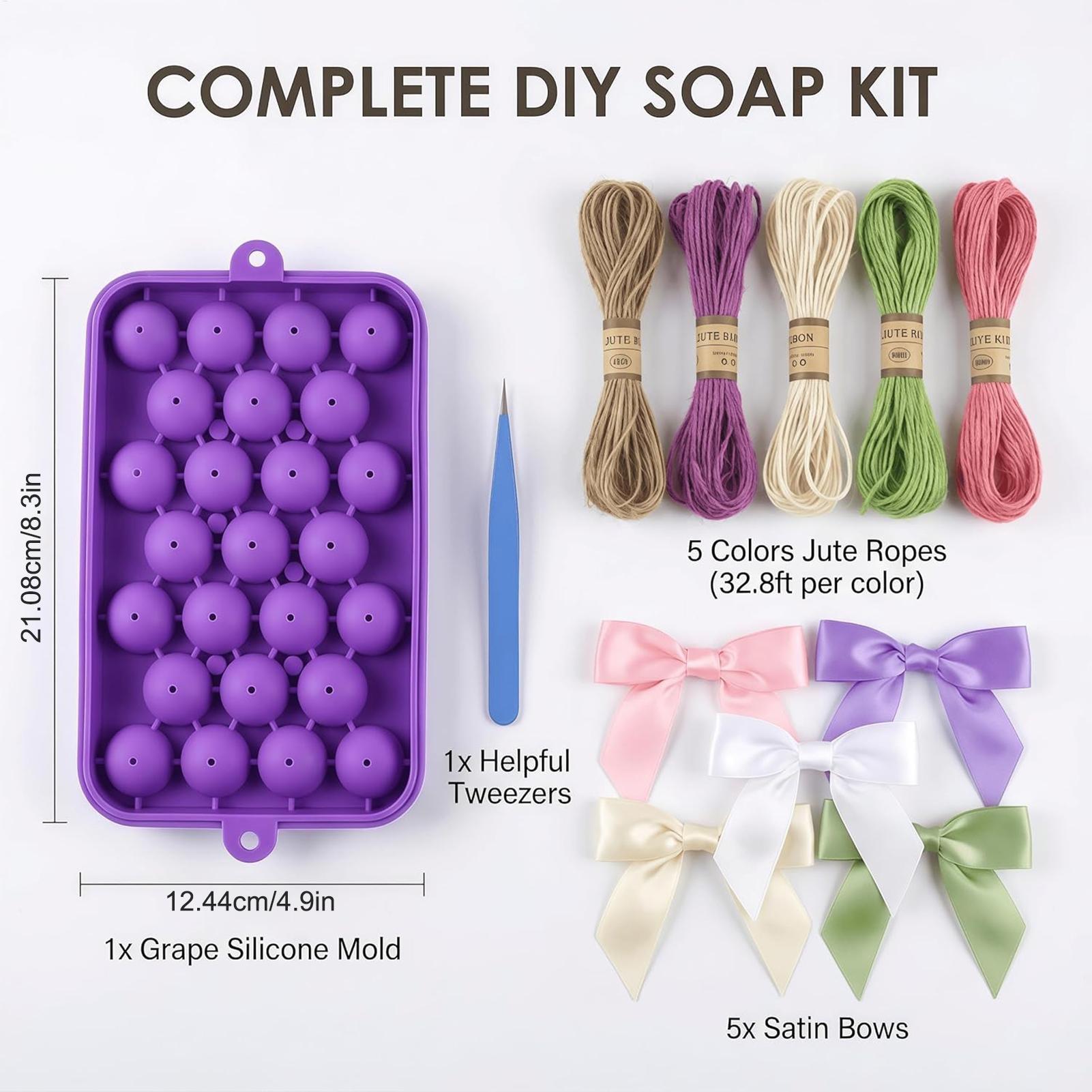 Grape Soap Mold Easy-Release F - đánh giá và giá Soap Making Fragrance