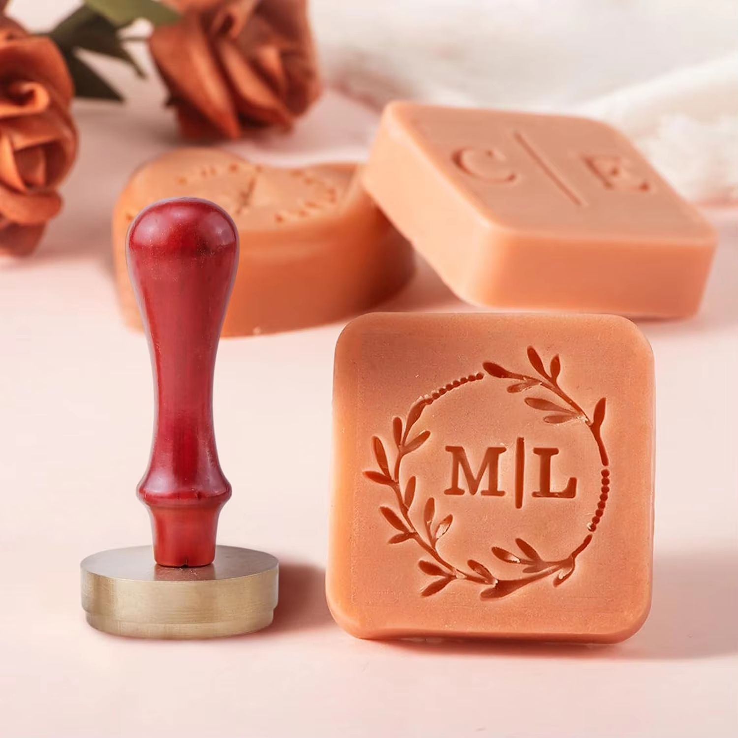 Custom Clay Pattern and Wooden - đánh giá và giá Soap Stamp Custom