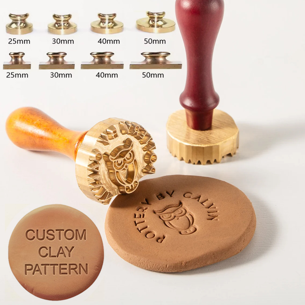 Custom Clay Pattern and Wooden - đánh giá và giá Soap Stamp Custom