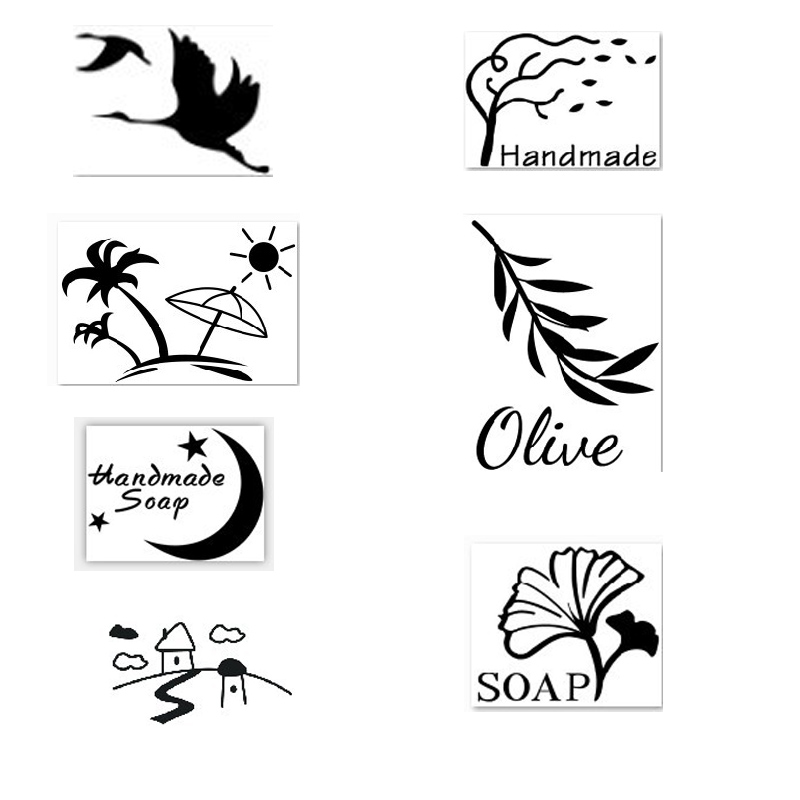 Transparent Handmade Soap Stam - đánh giá và giá Soap Stamp Custom