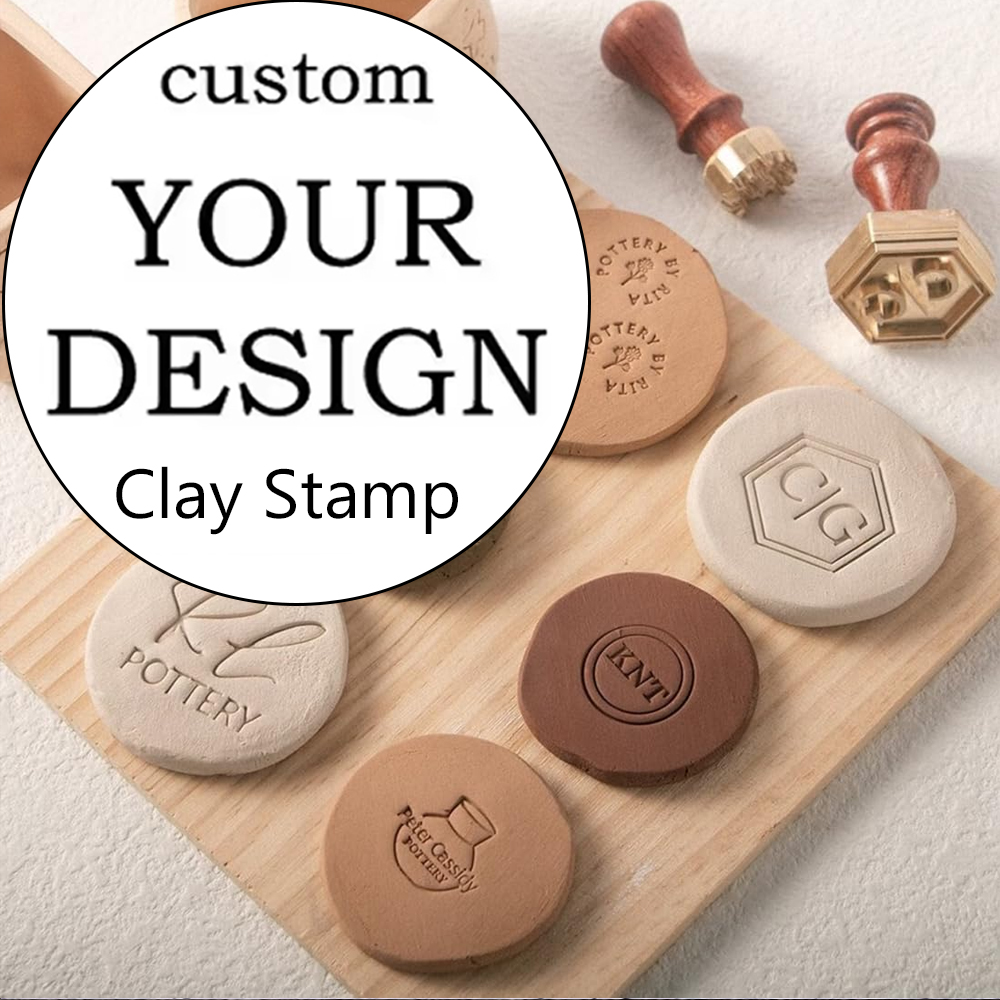 Personalized Clay Stamp with 1 - đánh giá và giá Soap Stamp Custom