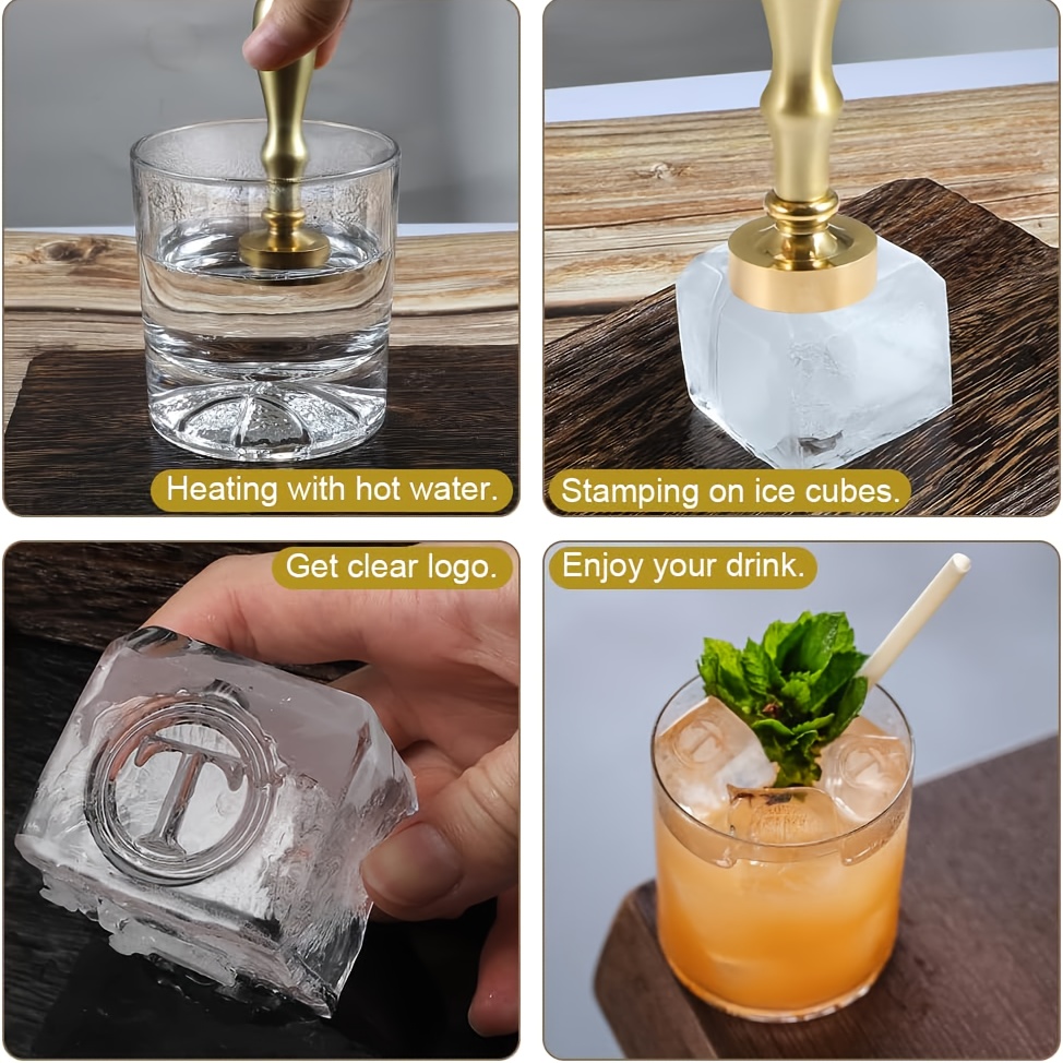 Custom Ice Cube Stamp, Letter  - đánh giá và giá Soap Stamp Custom