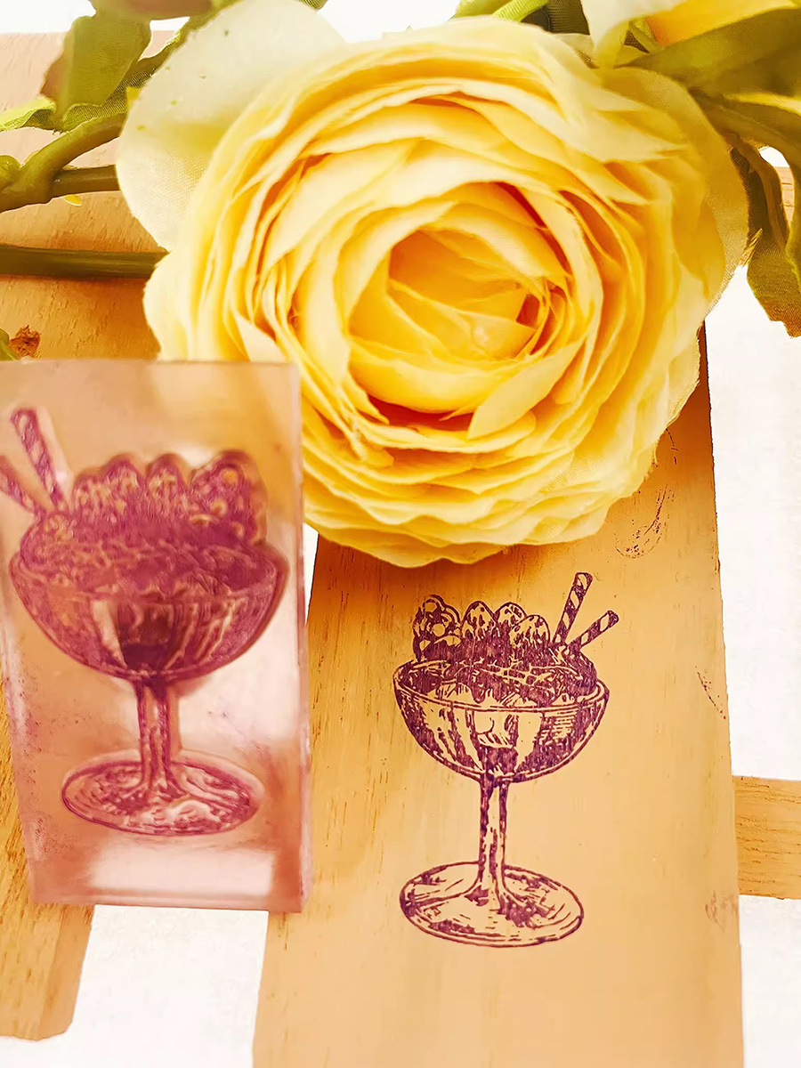 Private Customized Seal Stamp  - đánh giá và giá Soap Stamp Custom