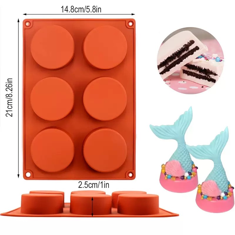 Round Silicone Soap Mold DIY H - đánh giá và giá Soap Making Formula