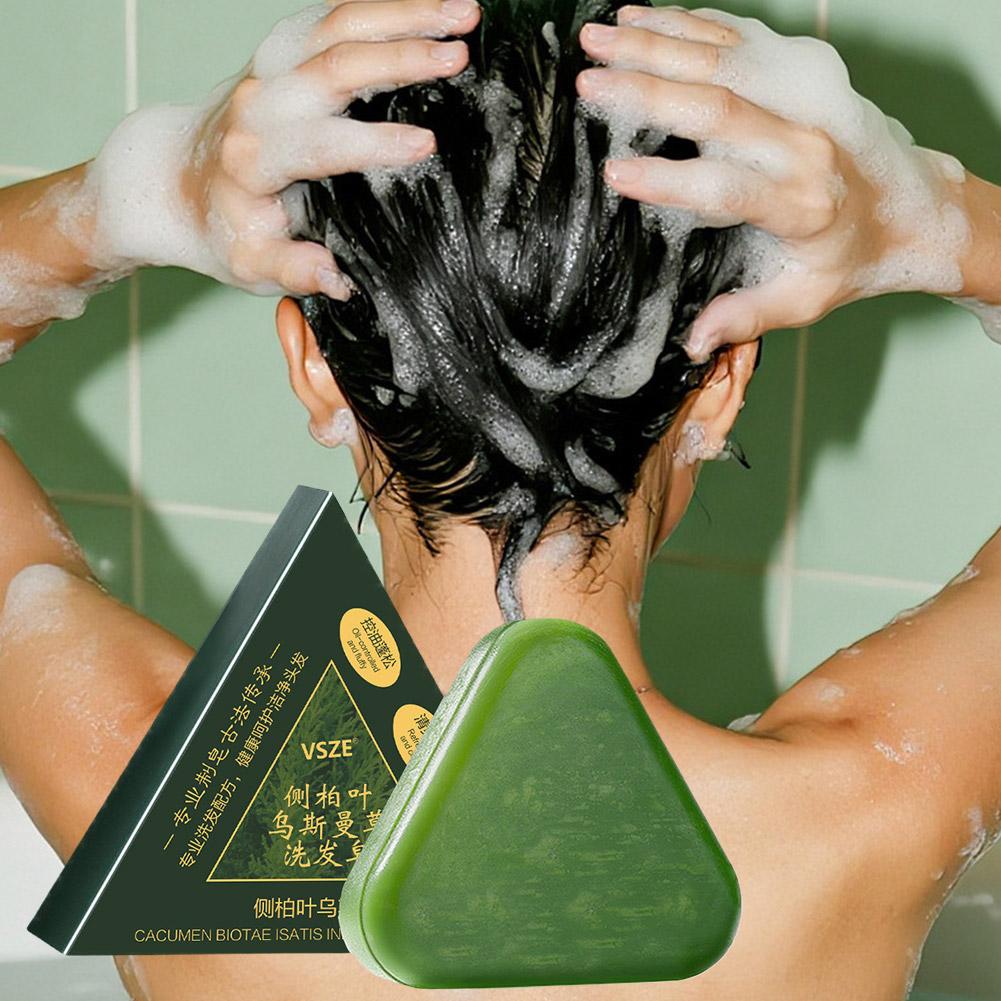 Usman Grass & Platycladus Sham - đánh giá và giá Castor Oil Soap